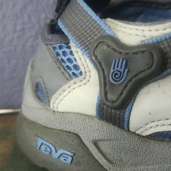 Teva Blue and Gray Sandals - Picture 8 of 9